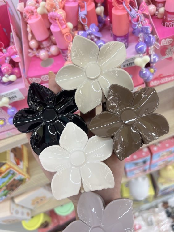 Pinza flor puntas Nudes 9633