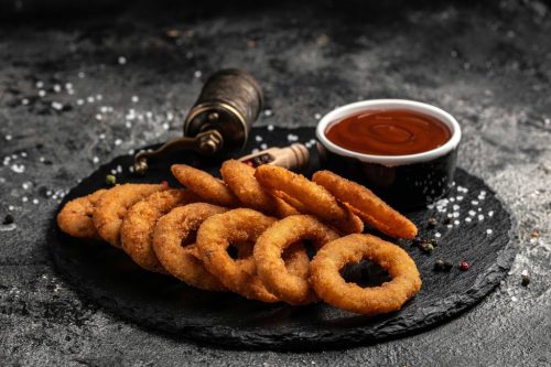 Aros de Cebolla  crujientes