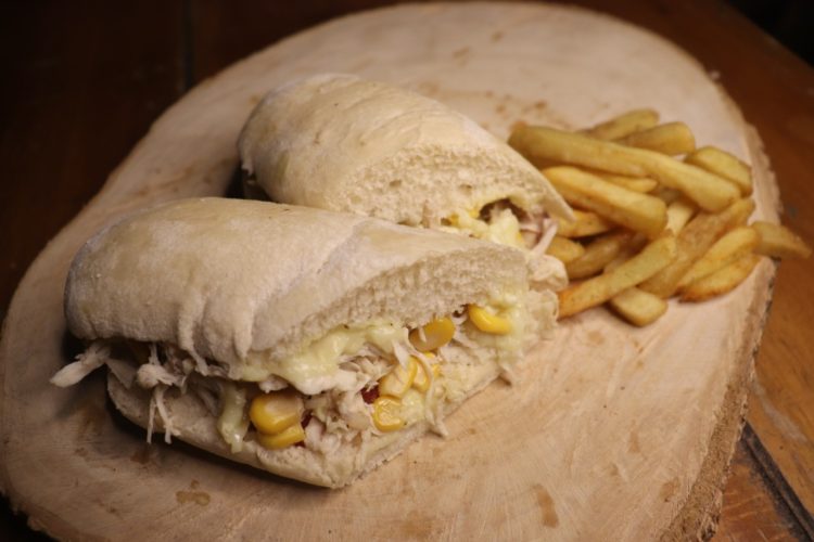 Kanapka de Pollo Maíz