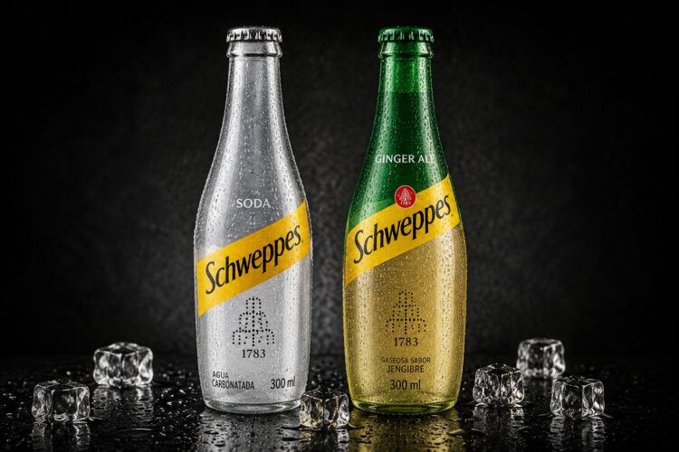 Soda o Ginger Schweppes