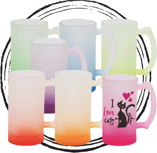 Cervecero Opalizado y Cristal Bicolor