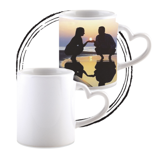 Mug Blanco Corazón