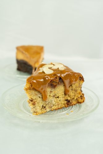 Porción Torta de banano sin azucar