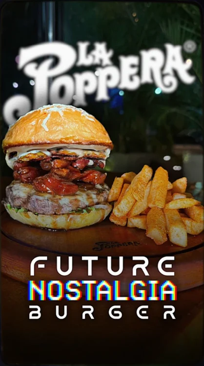 Future Nostalgia Burger