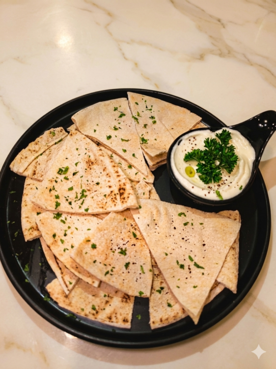 Crema de Ajo con Pan