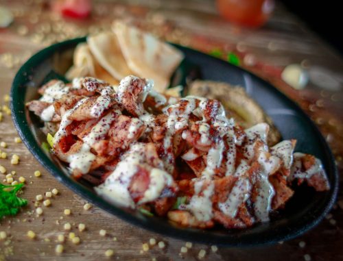 Shawarma al Plato de Pollo