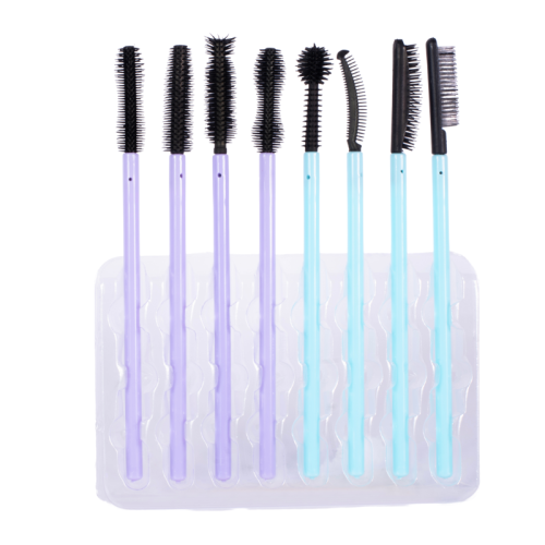 Set De Cepillos Para Cejas y Pestañas x8 Miis Cosmetics