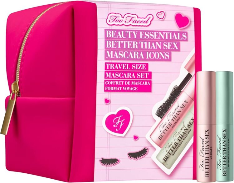 Kit Beauty Essentials: Better Than Sex Mascara Icons Too Faced