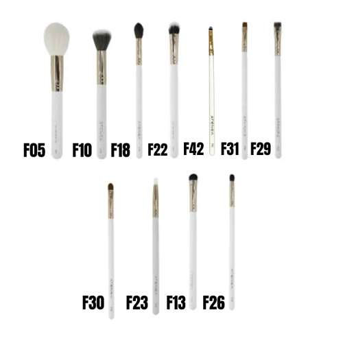 Brochas Individuales White Atenea