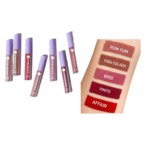 Labiales Matte Larga Duración I Love Pinch