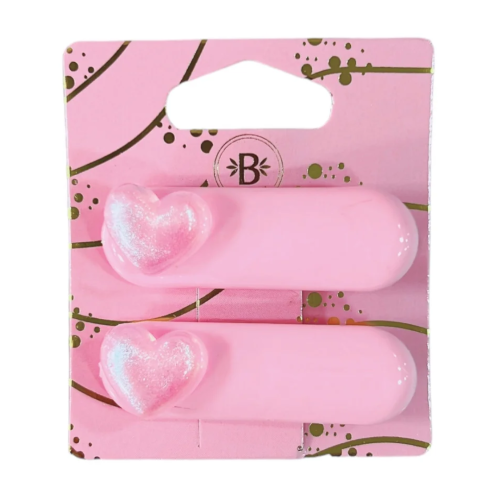 Pinza Corazón x2 Bloomshell