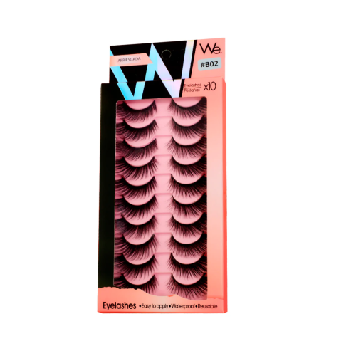 Pestañas We Cosmetics x10