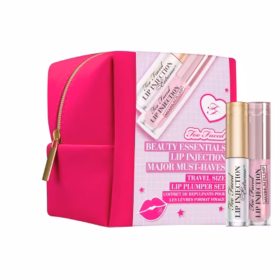 Kit Beauty Essentials: Lip Injection Major Must-Haves Lip Plumper Too Faced