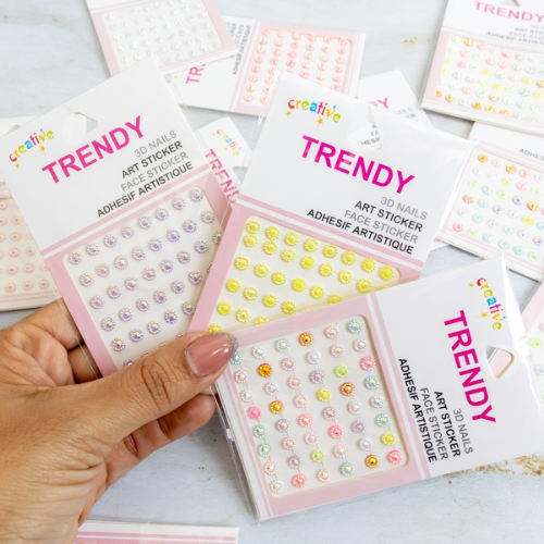 Gemas Multicolor Pequeñas para Rostro