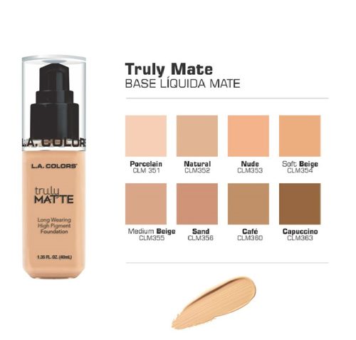 Base Truly Matte L.A. Colors
