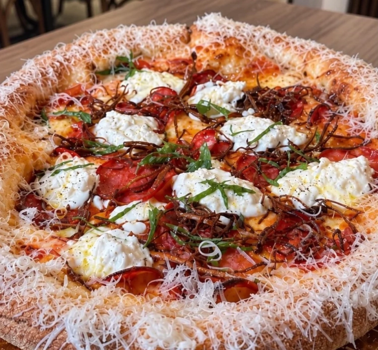 Pizza ibérica