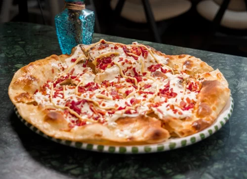 Burrata Rota Trufada & Champiñones