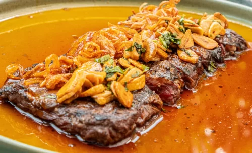 Entraña al Ajo 300 GR