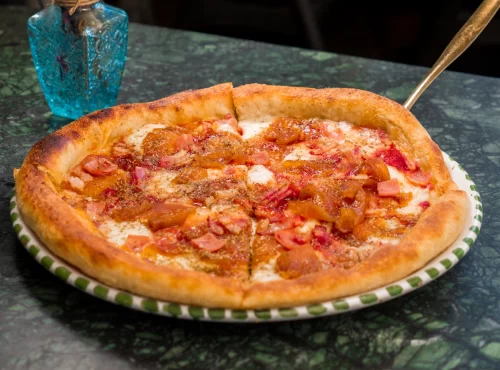 Carpaccio de Piña Caramelizada & Bacon