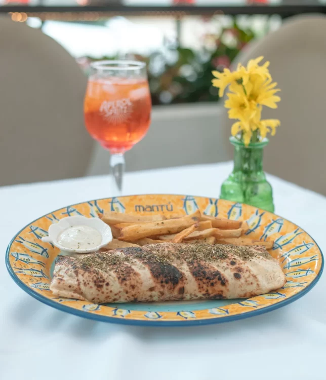 Shawarma de Pollo Griego