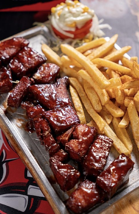 Costilla de Cerdo al Barril