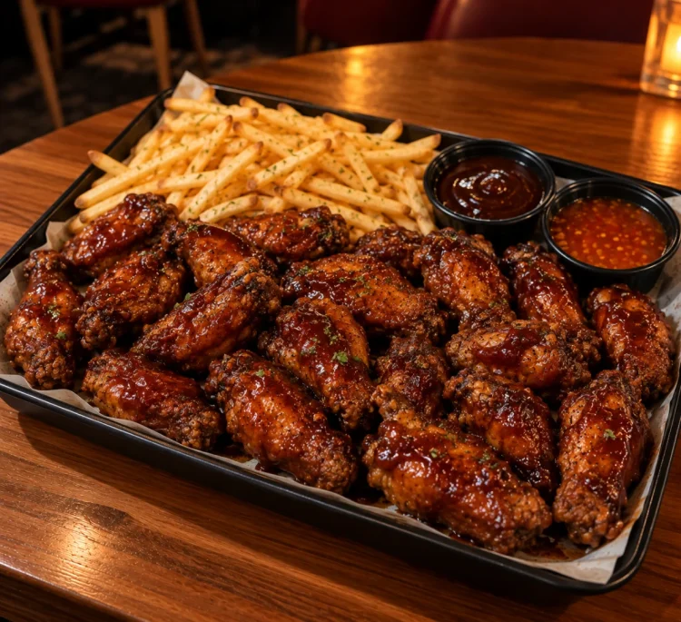 Alitas x 18 + Papas