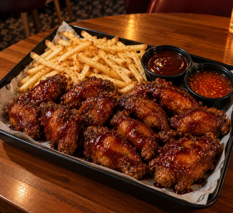 Alitas x 12 + Papas