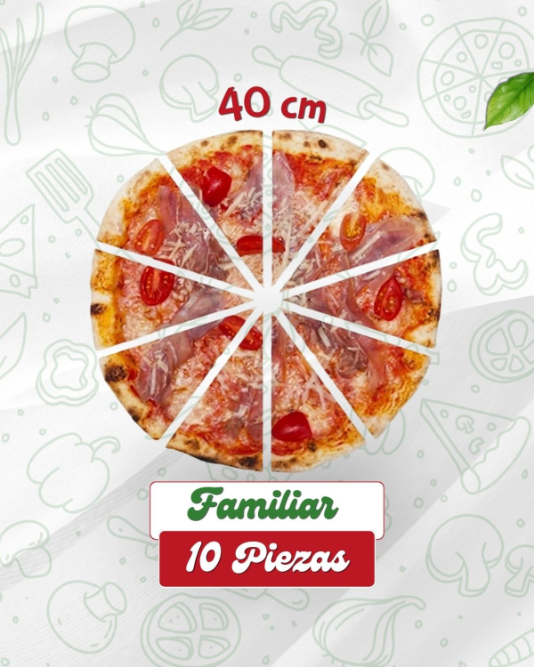 Arma Tu Pizza Familiar