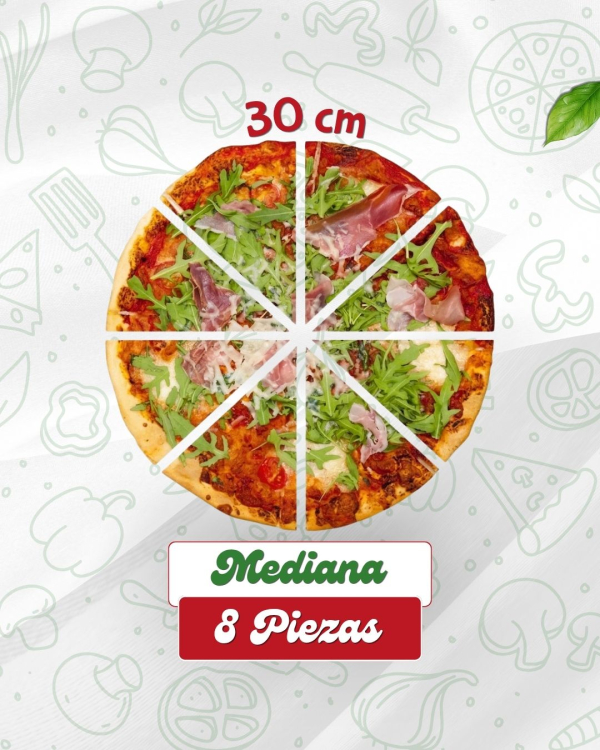 Arma tu Pizza Mediana