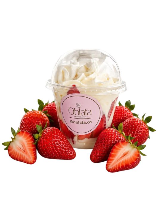 Fresas con Crema