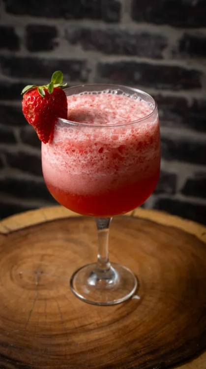 Jugo de fresa