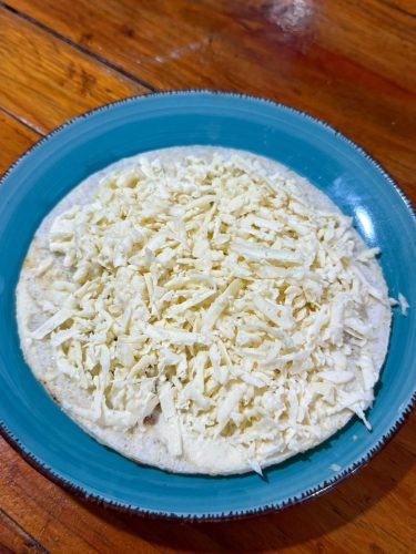 Arepa Tela con Queso