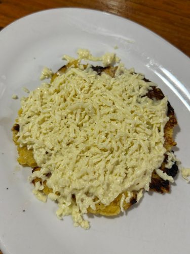 Arepa de Chócolo con Queso