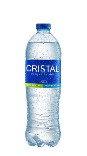 Botella de Agua Cristal