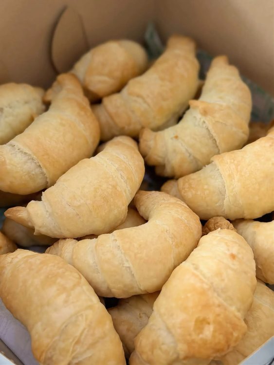 Croissant con Queso Horneados