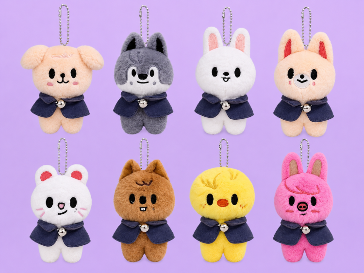 Peluche Llavero Skzoo con Capa