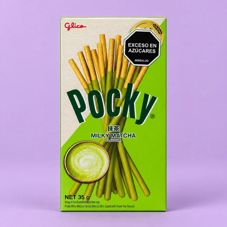 Pocky de Té Matcha con Leche