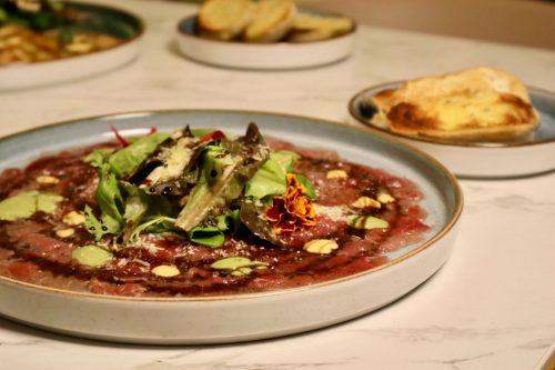 Carpaccio de Lomo de Res