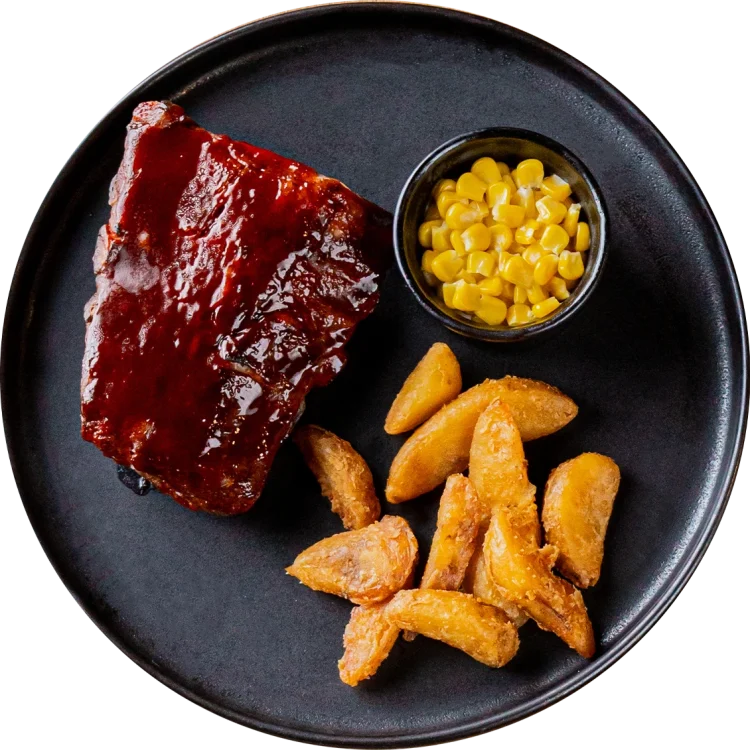 COSTILLAS BBQ (500 GR)