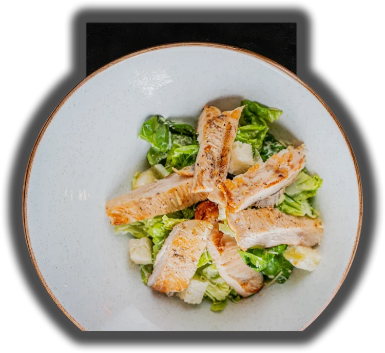 ENSALADA CESAR CON POLLO