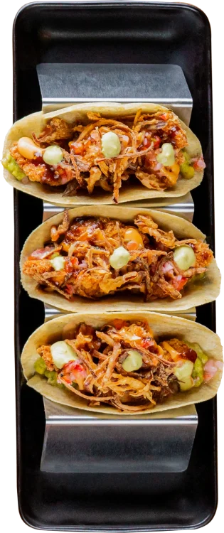 TACOS DE POLLO X3