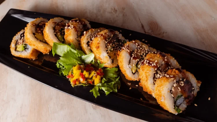 Salmón Tempura