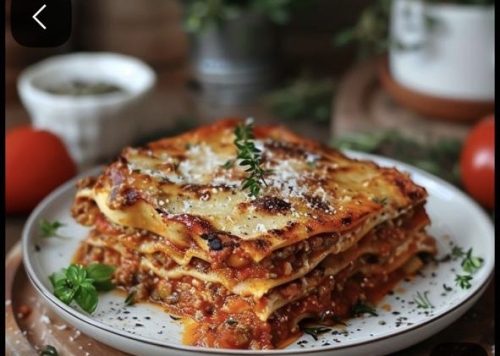 Lasagna de Carne