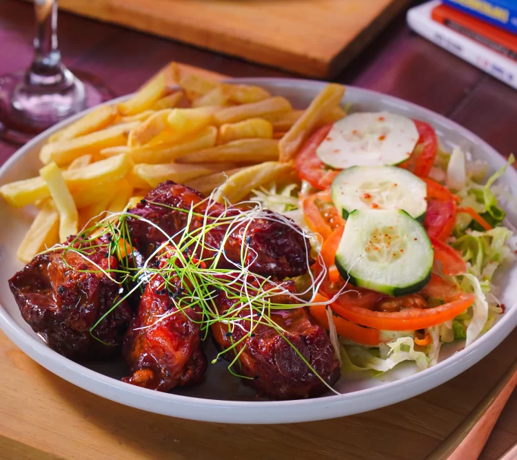 Costilla de cerdo BBQ