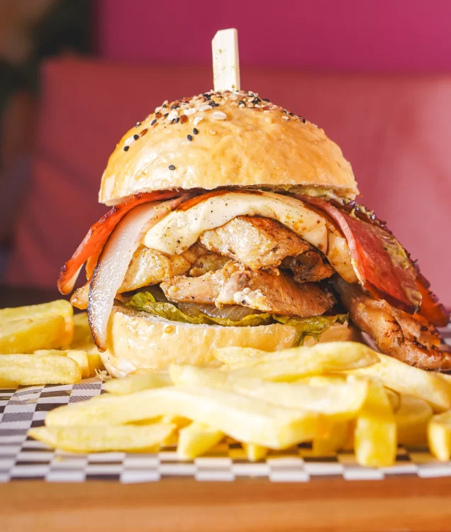 Hamburguesa de Pechuga