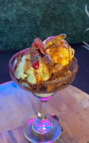 Copa de helado mexicano