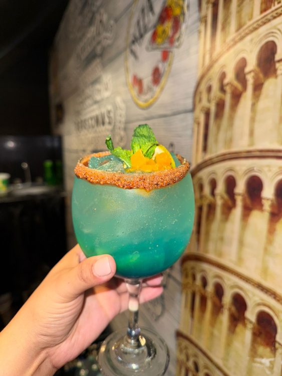 Soda italiana Blue Paradise