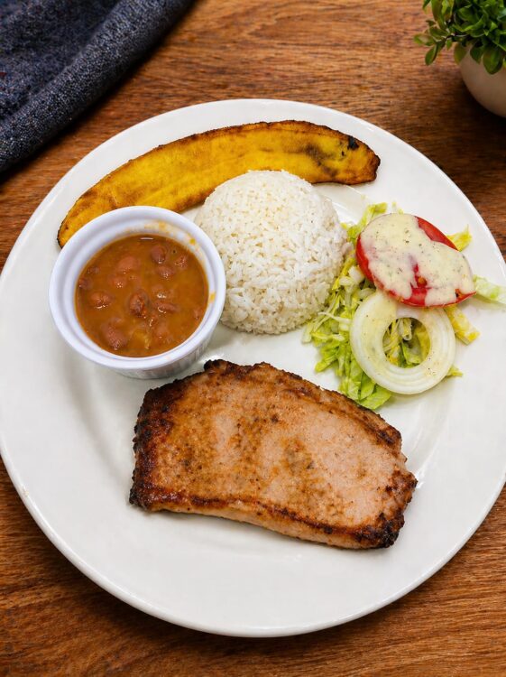 Ejecutivo Lomo de Cerdo a la Plancha