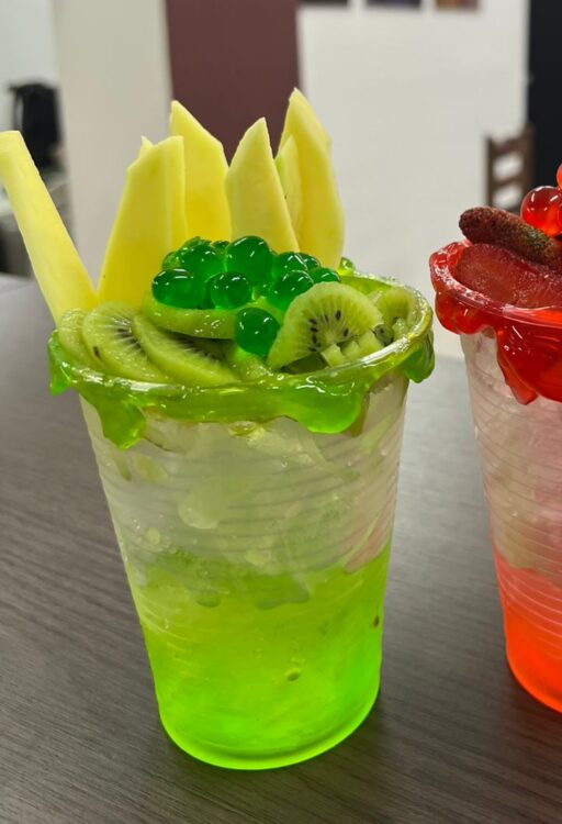 Glaseado y Frutos Verdes