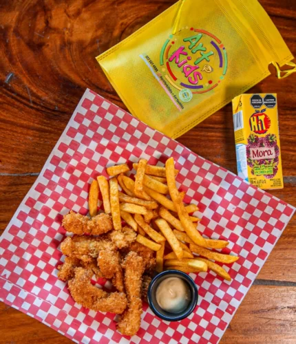 Fajitas Broster+Bebida+Caja Infantil